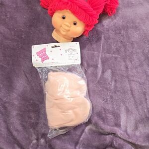 Sweet Love Kids Head And Body Shell Never Used 1980s Doll Making Kit